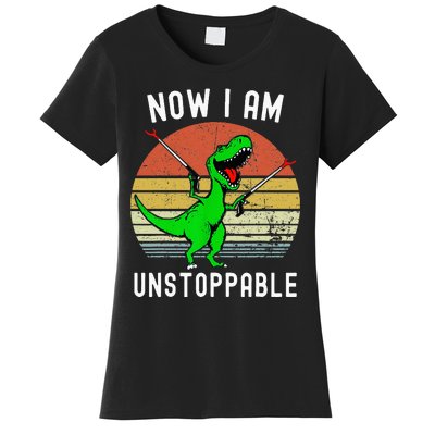 Now I Am Unstoppable Trex Women's T-Shirt