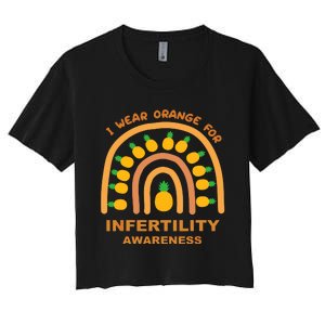 National Infertility Awareness Women's Crop Top Tee