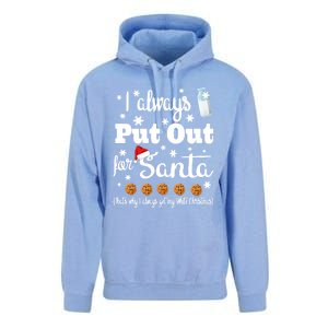 Naughty I Always Put Out For Santa Gift Great Gift Unisex Surf Hoodie