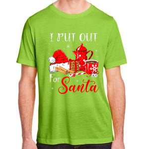 Naughty I Always Put Out For Santa Christmas Xmas Adult ChromaSoft Performance T-Shirt