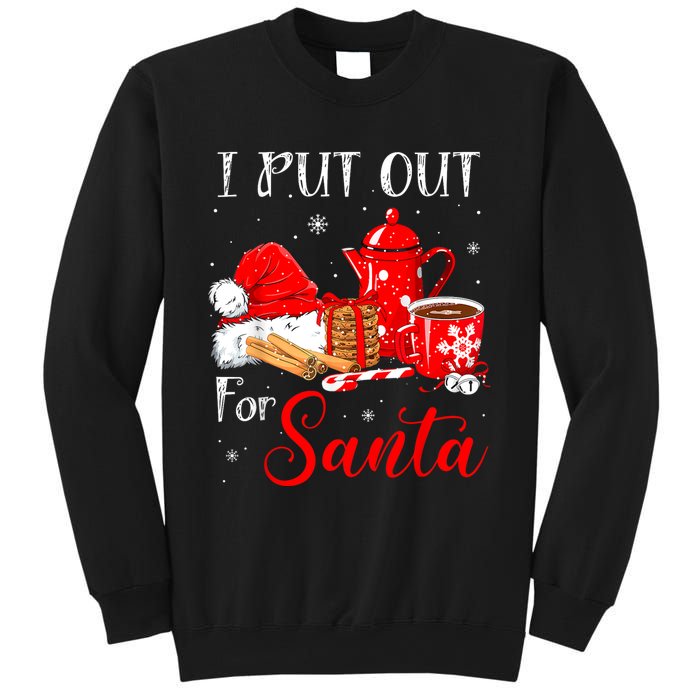 Naughty I Always Put Out For Santa Christmas Xmas Sweatshirt