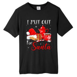 Naughty I Always Put Out For Santa Christmas Xmas Tall Fusion ChromaSoft Performance T-Shirt