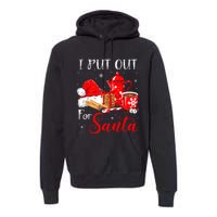 Naughty I Always Put Out For Santa Christmas Xmas Premium Hoodie