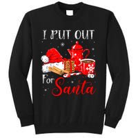 Naughty I Always Put Out For Santa Christmas Xmas Tall Sweatshirt