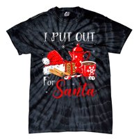 Naughty I Always Put Out For Santa Christmas Xmas Tie-Dye T-Shirt