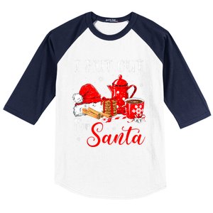 Naughty I Always Put Out For Santa Christmas Xmas Baseball Sleeve Shirt