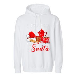 Naughty I Always Put Out For Santa Christmas Xmas Garment-Dyed Fleece Hoodie