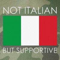Not Italian But Supportive Legacy Tie Dye Trucker Hat
