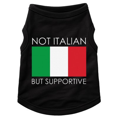 Not Italian But Supportive Doggie Tank