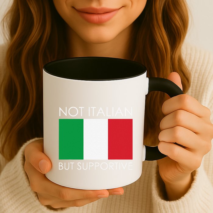 Not Italian But Supportive Mug