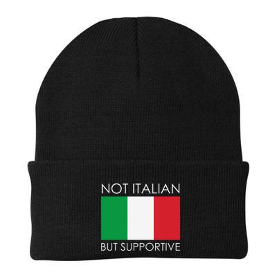 Not Italian But Supportive Beanie