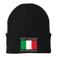 Not Italian But Supportive Beanie