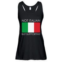 Not Italian But Supportive Ladies Essential Flowy Tank