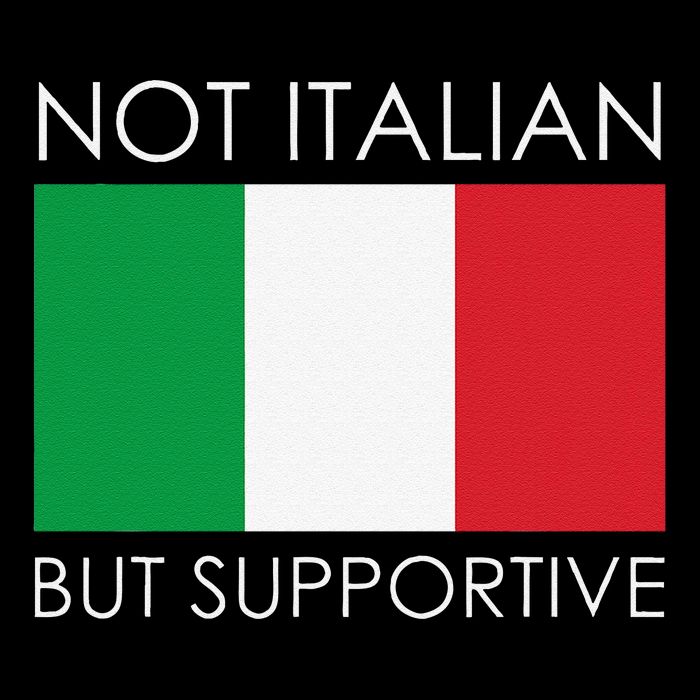 Not Italian But Supportive Flatbill Hat