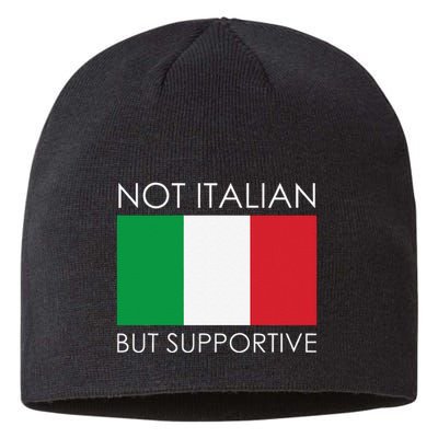 Not Italian But Supportive Sustainable Beanie