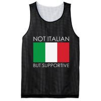 Not Italian But Supportive Mesh Reversible Basketball Jersey Tank