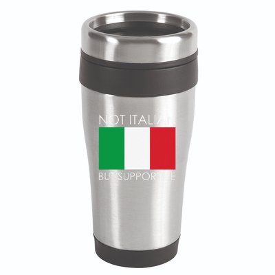 Not Italian But Supportive 16oz Travel Tumbler