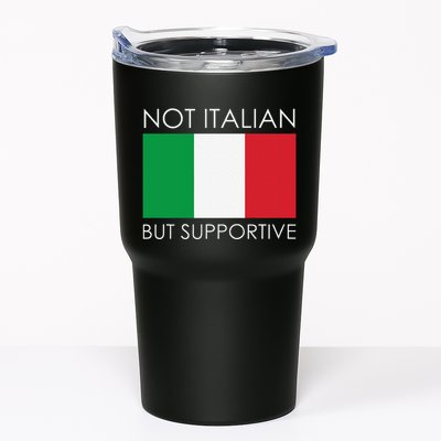 Not Italian But Supportive Tumbler