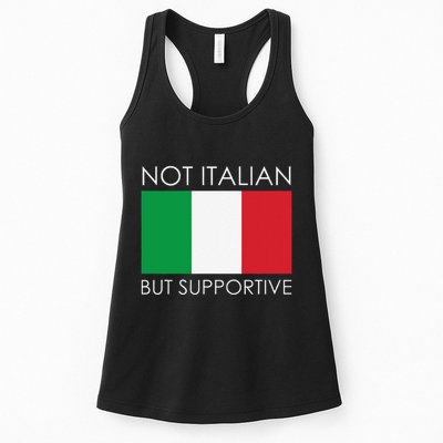 Not Italian But Supportive Womens Tank Top