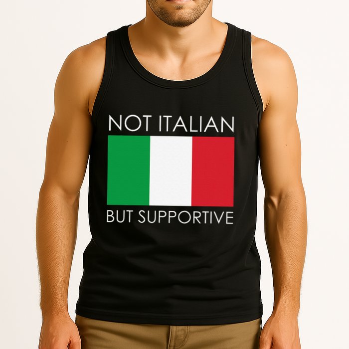 Not Italian But Supportive Tank Top