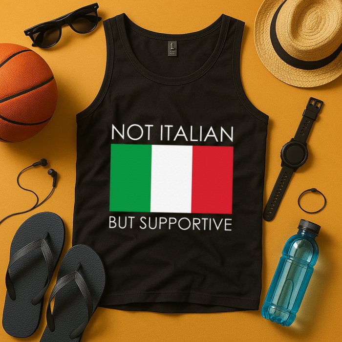 Not Italian But Supportive Tank Top