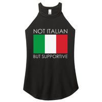 Not Italian But Supportive Women's Perfect Tri Rocker Tank