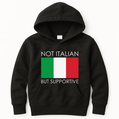 Not Italian But Supportive Kids Hoodie