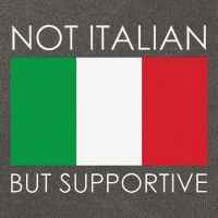 Not Italian But Supportive Cotton Canvas Backpack