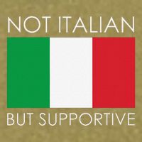 Not Italian But Supportive Garment-Dyed Women's Muscle Tee