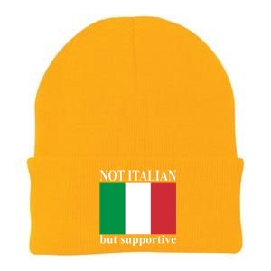 Not Italian But Supportive Knit Cap Winter Beanie