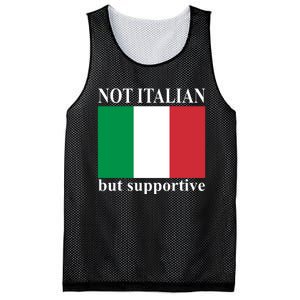 Not Italian But Supportive Mesh Reversible Basketball Jersey Tank