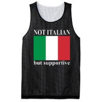 Not Italian But Supportive Mesh Reversible Basketball Jersey Tank