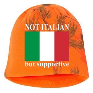 Not Italian But Supportive Kati - Camo Knit Beanie