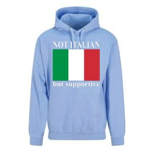 Not Italian But Supportive Unisex Surf Hoodie