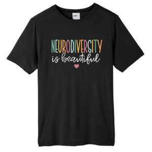 Neurodiversity Is Beautiful Gift Tall Fusion ChromaSoft Performance T-Shirt