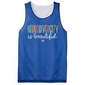 Neurodiversity Is Beautiful Gift Mesh Reversible Basketball Jersey Tank