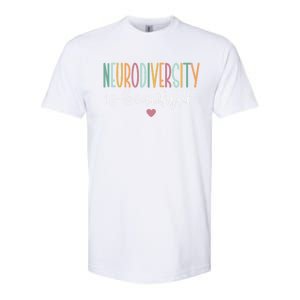 Neurodiversity Is Beautiful Gift Softstyle CVC T-Shirt