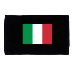 Not Italian But Supportive Gift Microfiber Hand Towel