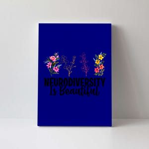 Neurodiversity Is Beautiful Autism Awareness Acceptance Gift Canvas