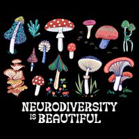 Neurodiversity Is Beautiful Mushroom Autism Awareness Outfit Gift Cooling Performance Crew T-Shirt