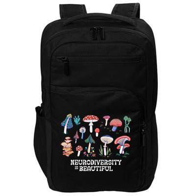 Neurodiversity Is Beautiful Mushroom Autism Awareness Outfit Gift Impact Tech Backpack