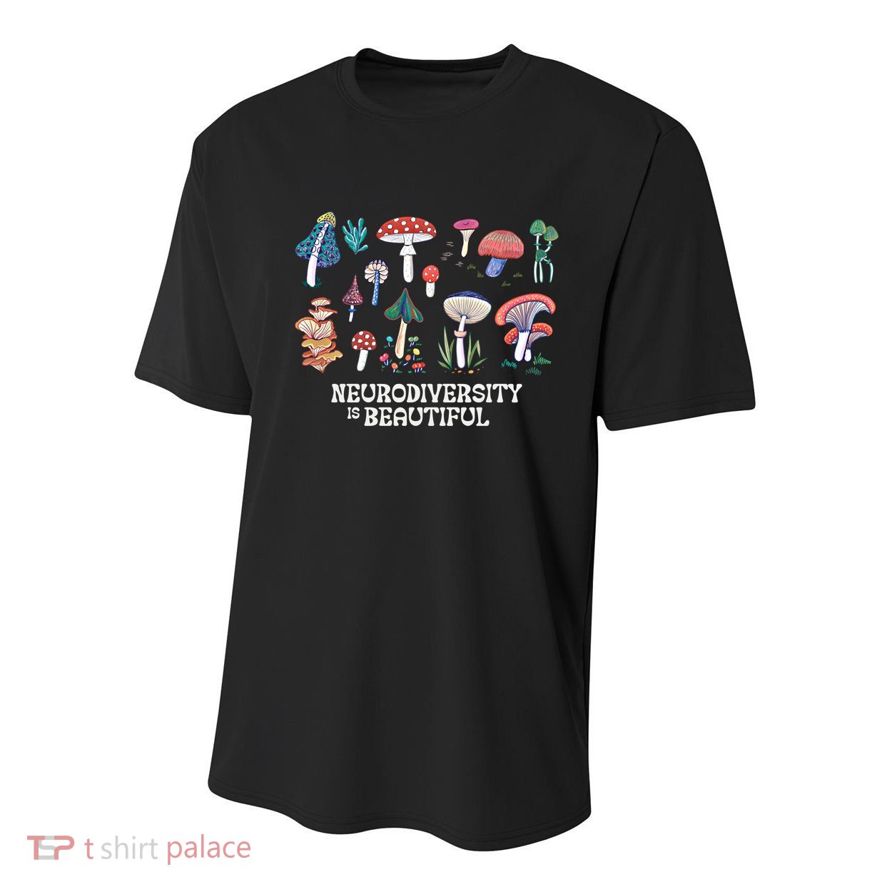 Neurodiversity Is Beautiful Mushroom Autism Awareness Outfit Gift Youth Performance Sprint T-Shirt