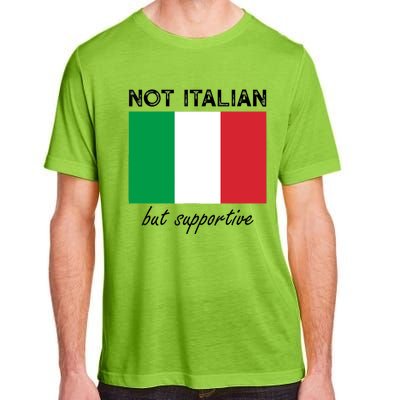 Not Italian But Supportive Adult ChromaSoft Performance T-Shirt