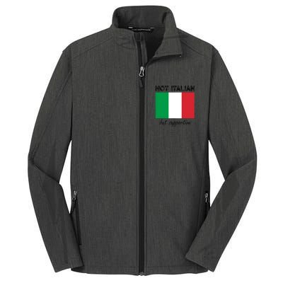 Not Italian But Supportive Core Soft Shell Jacket