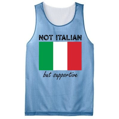 Not Italian But Supportive Mesh Reversible Basketball Jersey Tank