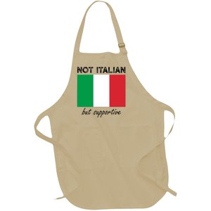 Not Italian But Supportive Full-Length Apron With Pockets