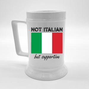 Not Italian But Supportive Beer Stein