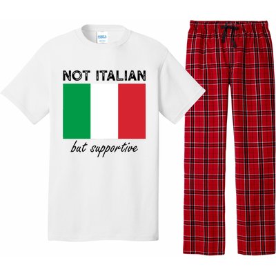 Not Italian But Supportive Pajama Set