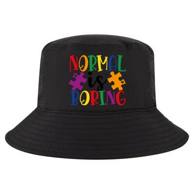 Normal Is Boring Cool Comfort Performance Bucket Hat