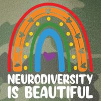Neurodiversity Is Beautiful Autism Awareness Month Gift Legacy Tie Dye Trucker Hat